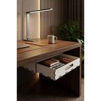 Evene Gizli Çekmece Organizer Masa Altı Saklama Kabı Beyaz Renk Model 1