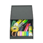Evene Gizli Çekmece Organizer Masa Altı Saklama Kabı Siyah Renk Model 6 egizlicekmece4