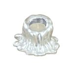 Evene Gümüş Mumluk Şamdan Tealight Mum Uyumlu Küçük Erimiş Mum Model 8682874833377