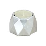 Evene Gümüş Mumluk Şamdan Tealight Mum Uyumlu Poly Küçük 1 Model 8682874833858