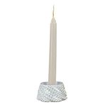 Evene Gümüş Mumluk Şamdan Tealight Ve Ince Mum Uyumlu Ejderha Yumurtası Model 8682874834459