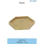 Evene Makyaj Organizeri Altıgen Model - Altın