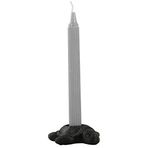 Evene Siyah Mumluk Şamdan Tealight Ve Ince Mum Uyumlu Kaplumbağa Model 8682874834633