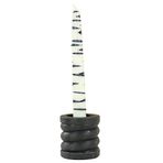 Evene Siyah Mumluk Şamdan Tealight Ve Ince Mum Uyumlu Spiral Model 8682874832950