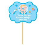 Event Party Store 1 Yaşa Selam Yaramazlığa Devam Mavi Konuşma Balonu