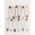 Event Party Store 12'li Gümüş 4.5 cm Çatal Çengelli İğne