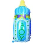 Event Party Store Mavi 44 cm x 82 cm Dü 10 Folyo Balon Biberon