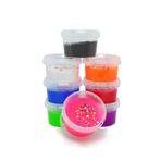 EVENT Pastel Boncuklu Eğlenceli Slime Ce Belgeli 8 Renk