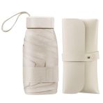 Eventerde Cep Şemsiyesi, Küçük Yağmurluk, Günlük İşe Gidiş Spor Açık Hava Plaj Piknik Tatil İçin Küçük Şemsiye