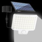 Eventerde LED’li Güneş Enerjili Duvar Aydınlatma - Su Geçirmez Bahçe Çiti Lambaları Ve Duvar Feneri - Bahçe Yürüyüş Yolu Ve Araç Girişi İçin Ev Dış Cephe Aydınlatma Sistemleri