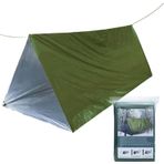 Eventerde Life Tent, Tüp Çadır Survive Barınağı,2 kişilik açık kamp çadır | Hafif rüzgar geçirmez su geçirmez kurtaran dişli, muşamba uyku tulumu termal çuval battaniyesi yürüyüş için