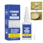 Eventerde Onarım için Çömlekçilik Tutkalı,Seramik Onarım Tutkalı,Seramik Mastik Güçlü Tutkal - Su geçirmez 30ml Cam Tutkalı, El Sanatları Güçlü Yapıştırıcı, Çömlekçilik, Porselen, Cam, Metal ve Kauçuk