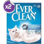 Ever Clean Ever Clean Ekstra Güçlü Kokusuz Topaklaşan Kedi Kumu 10 Lt X2 Maksimum Topaklanma Özelliği