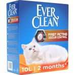 Ever Clean Ever Clean Kedi Kumu 10 L Kokusuz Topaklaşan İnce Taneli Hızlı Etkili Temizlik