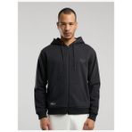 Ever Essentials Regular Antrasit Erkek Kapüşonlu Full Zip Sweatshirt