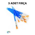 everart 5' Li Fırça Seti, Sanatsal Zemin Fırçalı Set, Akrilik Boya, Yağlı, Sulu, Guaj Boya Fırçası