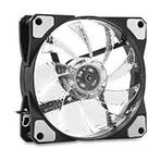 Evercool CS1230W 120-120-25 mm Beyaz Işıklı Kasa Fanı