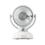 Everest 1200mAh 3 Hız Kademe Led Işıklı Retro Masaüstü Usb Fan - EFN12