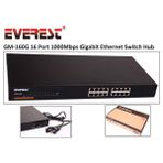 EVEREST 16port GM-160G GIGABIT METAL KASA YÖNETİLEMEZ SWITCH
