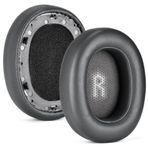Everest 750 750NC Kulak pedleri Yedek Kapak Kulak Pedleri JBL Everest elite 750 750NC ile Uyumlu Kulak Üstü Kablosuz Bluetooth Kulaklık, Yumuşak Deri, Yüksek Yoğunluklu Gürültü Önleyici Köpük, Katma