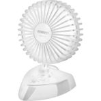 Everest Beyaz Everest EFN-504 Taşınabilir Masaüstü Beyaz USB Fan
