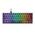 Everest Briar Siyah Type-C Rgb Q Mekanik Red Switch Oyuncu Klavyesi