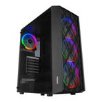 Everest Bumpy 4-12 cm RGB Fan Tempered Camlı ATX Mid-T Gaming Oyuncu Kasası