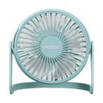 Everest EFN-505 145x141x105 mm Masaüstü Turkuaz Usb Fan