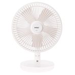 Everest EFN-521 Masaüstü Şarj Edilebilir Beyaz 3 Kademeli 1200MAH Usb Fan