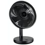 Everest Efn-521 Masaüstü Şarj Edilebilir Siyah 1200 mah Usb Mini Fan