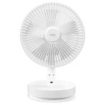 Everest Efn-600 Beyaz 2000Mah 8 Inch 4 Kademeli 1500Rpm Hız Katlanabilir Masaüstü Usb Fan