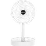 Everest EFN-605 Masaüstü Şarj Edilebilir Beyaz 800 mAh USB Fan
