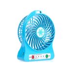 Everest EFN-605 Masaüstü Şarj Edilebilir Mavi 800mAh Usb Fan