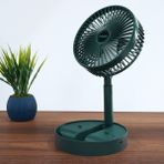 Everest EFN-605 Masaüstü Şarj Edilebilir Yeşil 800 mAh USB Fan
