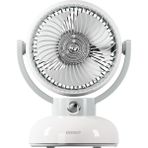 Everest Efn12 Krem 1200Mah 3 Hız Kademe Led Işıklı Retro Masaüstü Usb Fan