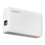 Everest ESW-515G 5 Port 10/100/1000 MBPS Gigabit Ethernet Switch Hub
