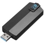 EVEREST EWA1800, 1800Mbp, 2.4Ghz ve 5Ghz Dual Band, WIFI 6, 2x3.5dbi Anten, USB3.0, WIRELESS ETHERNET