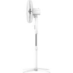 Everest FAN10 Valora Air Beyaz/gri 16" Maks 45W 3 Kademe 1200RPM Yıldız Ayak 5 Bıçaklı Vantilatör/ P - Beyaz - Gri