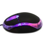 Everest Kablolu Mavi Işıklı Mouse Siyah (Km-6809)