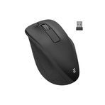 Everest Kablosuz 2.4 Ghz Usb alıcılı Siyah 3D Süper Sessiz Optik Mouse
