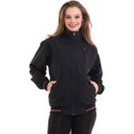 Everest Kadın Mevsimlik Dik Yaka Astarlı Cepli Su Itici Oversize Mont - 2XL - Siyah
