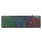 Everest KB-120 Sleek Siyah Usb Gökkuşağı Aydınlatmalı Q Gaming Oyuncu Klavyesi