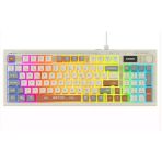 Everest Kb-79 Sılent Pro Gri-gri Mavi-kahve Sessiz Rgb Q Membrane Oyuncu Klavyesi