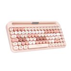 Everest Kb-98 Latte 2.4G-Bt1-Bt2 Çoklu Cihaz Bağlantılı Q Kablosuz klavye