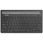 Everest KB-BT82 Siyah Bluetooth Ultra İnce+Şarjlı Q Mac-Win-Android-iOS Uyumlu Kablosuz Klavye