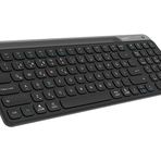Everest Kb-Bt90 Bluetooth+ 2.4Ghz Telefon Tablet Standlı Şarjlı Q Mac/Win/Android/iOS Uyumlu Kablosuz Klavye