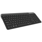 Everest KB-BT90 Siyah/gri Bluetooth+ 2.4ghz Telefon Tablet Standlı Şarjlı Q Mac/win/android/ıos Uyumlu Kablosuz Klavye