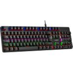 Everest Kb-Mk1 Lumos Rainbow Red Switch Mekanik Gaming Klavye USB Siyah