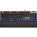 Everest Kb-Mk7 Gri USB Bilek Destekli Mekanik Klavye Q Blue Switch Gaming Oyuncu Klavyesi