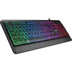 everest kb-r59 forza siyah usb rainbow backlight kablolu klavye - Yok